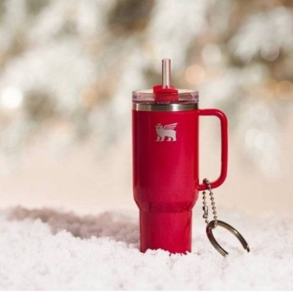 Stanley Cup 2024 Limited Edition Red Mini Keychain Bag Charm - Picture 6 of 6